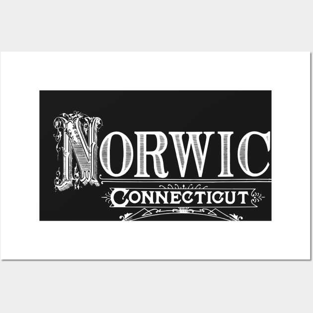 Vintage Norwich, CT Wall Art by DonDota